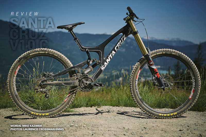 santa cruz v10 dh bike