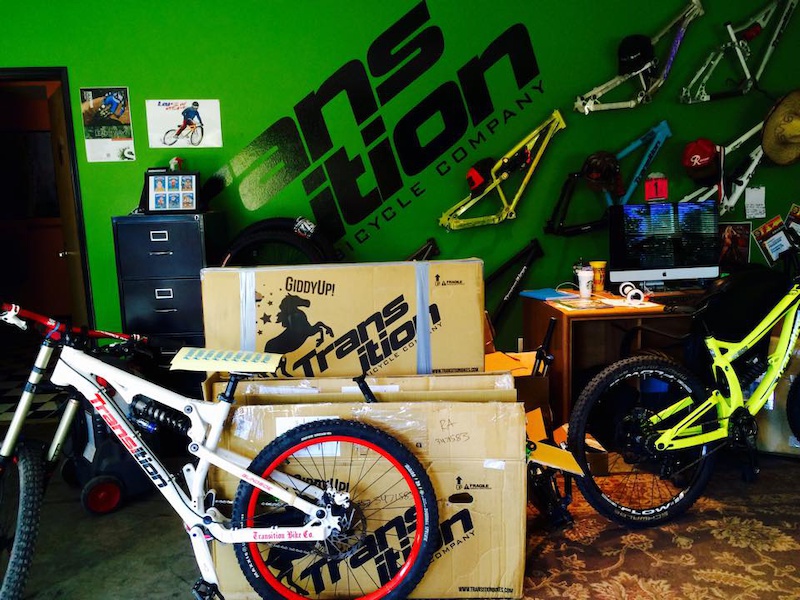 A visit back home to Transition Bike Co. prior to their move from Ferndale,WA to Bellingham, WA.
