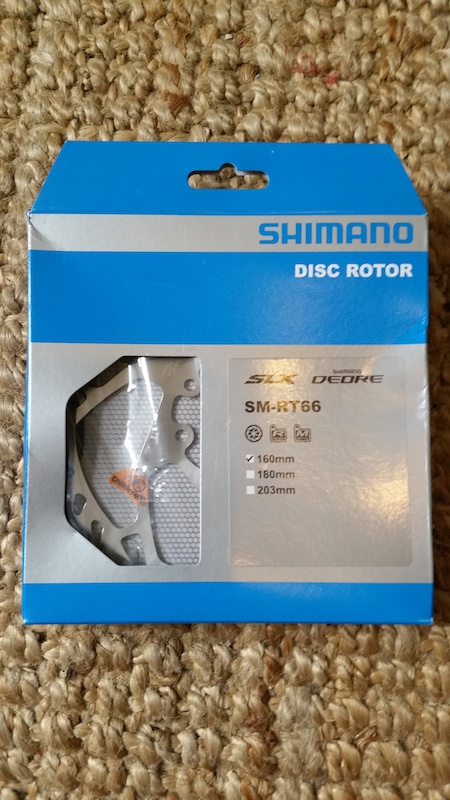 2014 BRAND NEW Shimano SLX 6 bolt rotor 160mm
