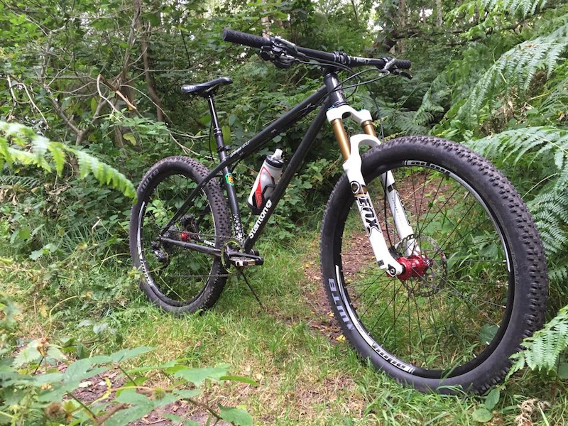 Stanton Sherpa 29er with 650B wheels and 650B+ tyres.