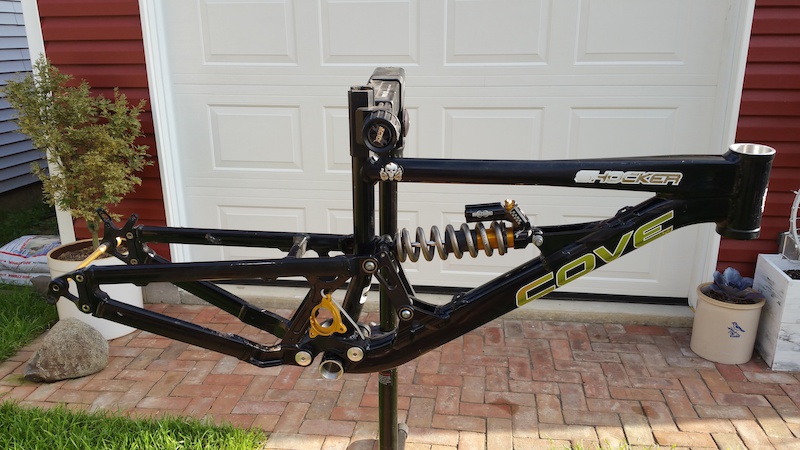 2012 Cove Shocker Frame w/ Cane Creek Double Barrel (Ti Spring) For Sale