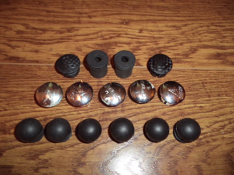 0 Assorted Bar End Plugs