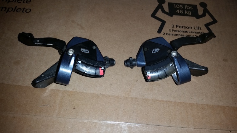 0 Deore LX shifters