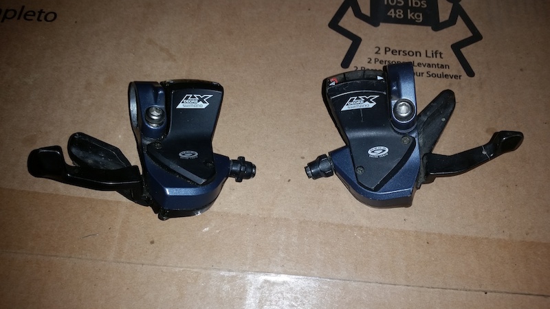 0 Deore LX shifters