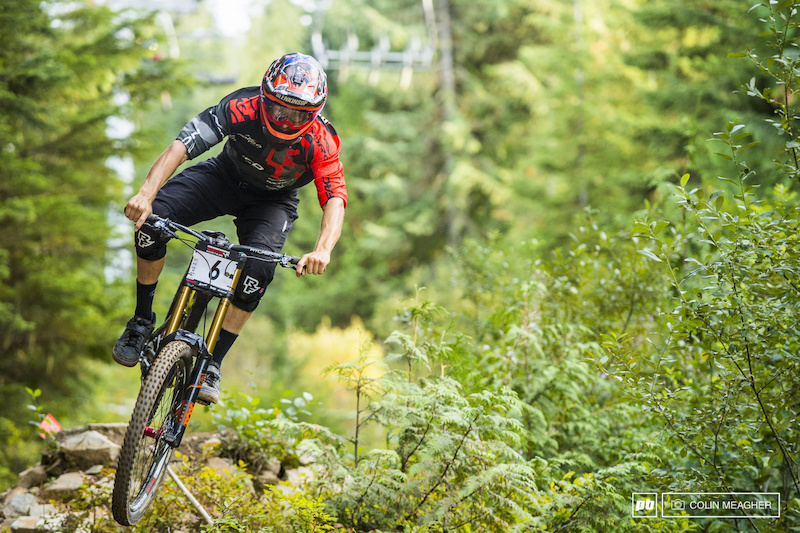 at Canadian Open DH Track in Whistler, British Columbia, Canada - photo ...