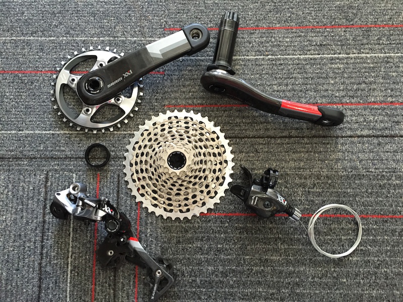 XX1 Drivetrain 170mm BB30 168 Q Factor For Sale