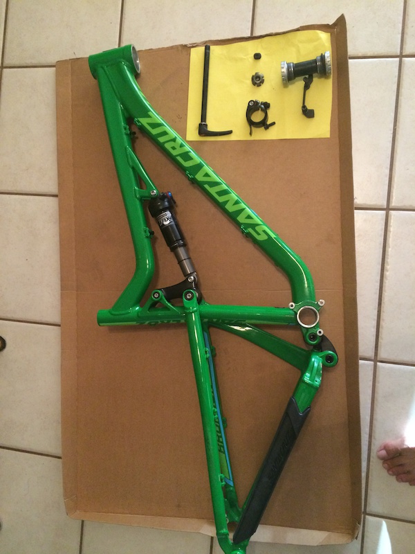 santa cruz bronson frame alloy