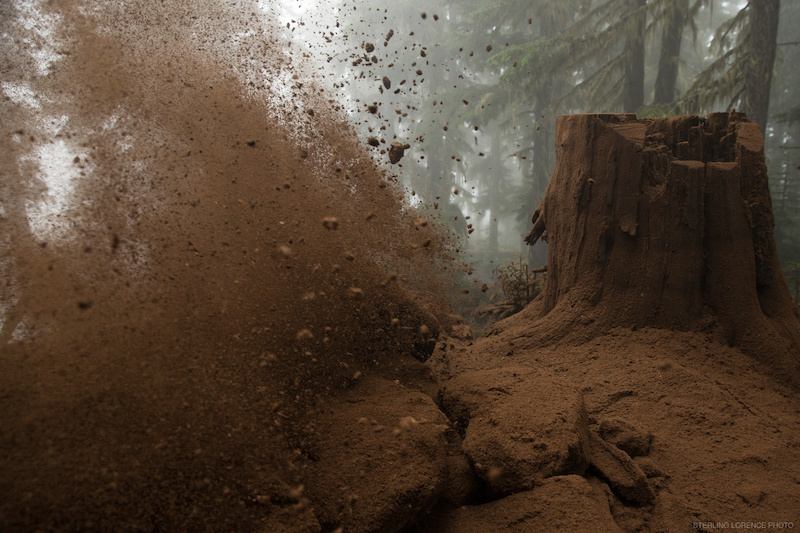 Thomas Vanderham at Whistler Mountain Bike Park for the dirt blizzard segment of Unreal by Anthill films.