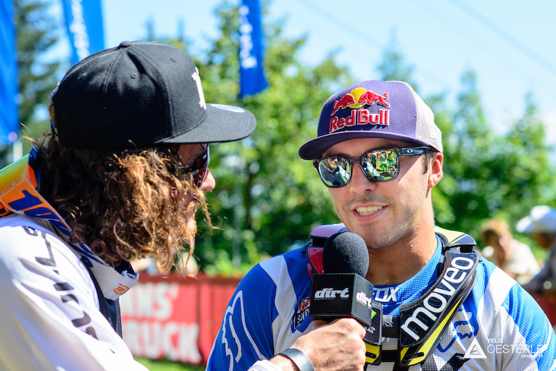 When s the last time you saw a 2nd place racer interview the winner Watch out for WynTV s edit of the race.