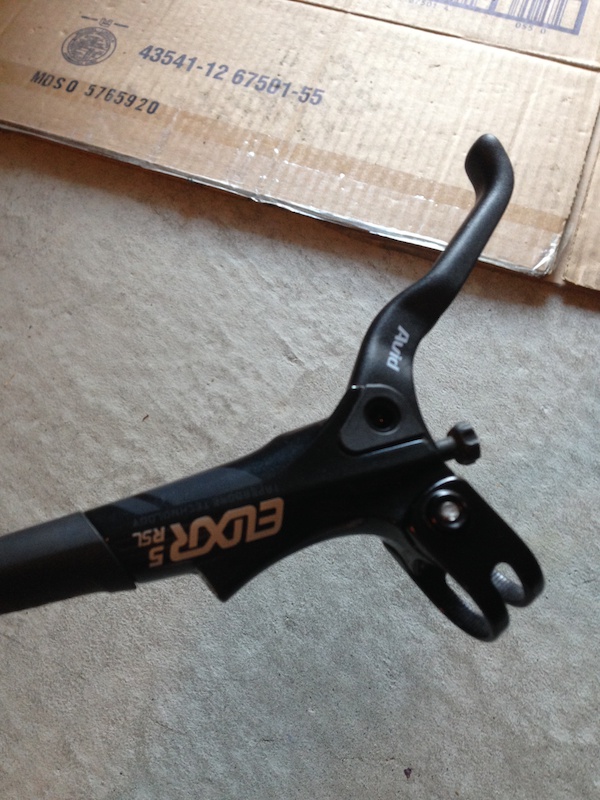 2014 Avid Elixir RSL **Mint Condition** 180mm HS1 Rotor