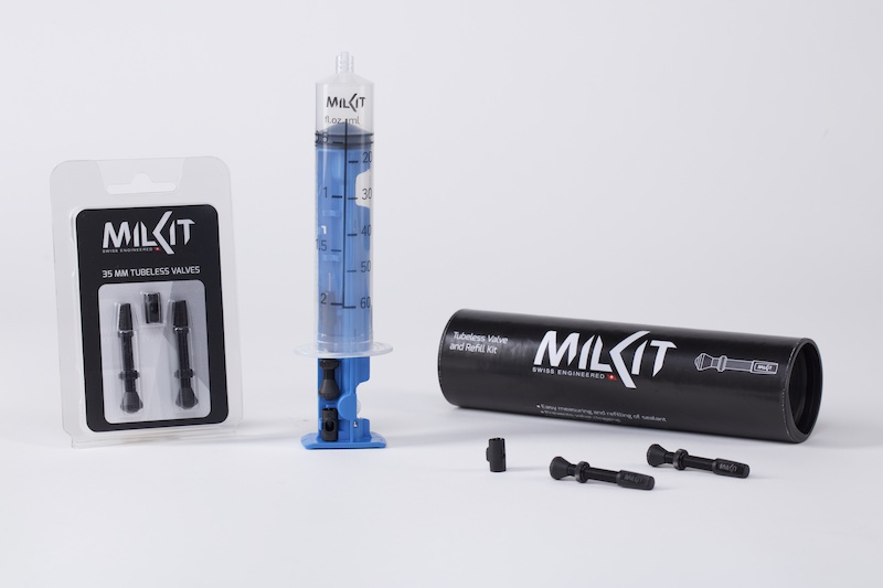 milKit valves set and milKit compact