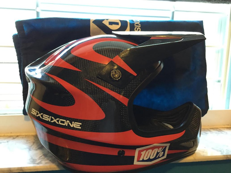 2013 SixSixOne Evo Carbon helmet