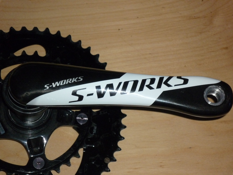 2014 specialized S WORKS carbon crankset with bb new