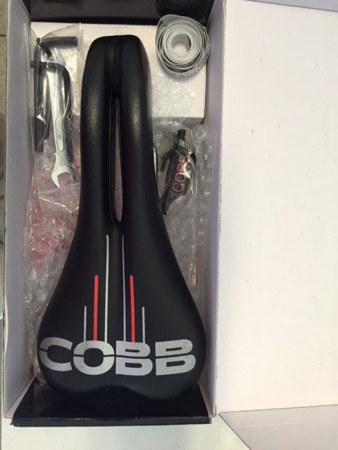 2013 Cobb Gen 2 saddle &amp; water bottle holder