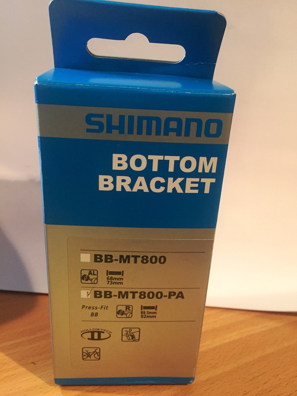 2015 Shimano BB Pressfit BB-Mt800-PA