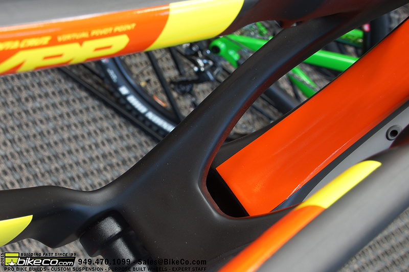 The Benefit of a Carbon Rear Triangle by Pinkbike