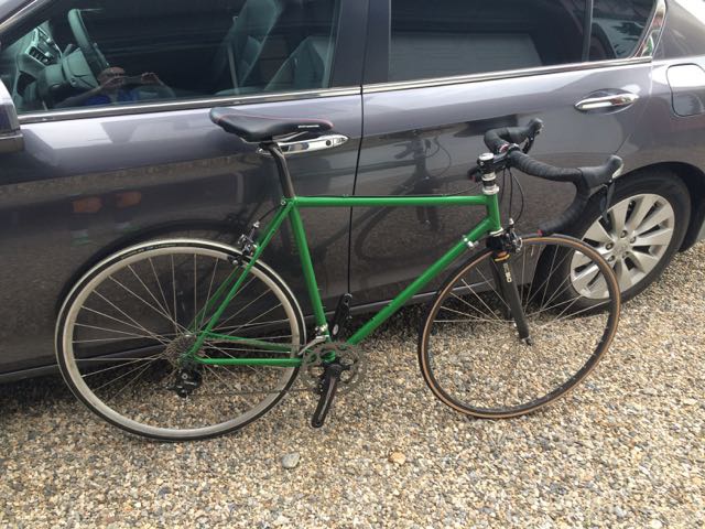 colnago steel road bike