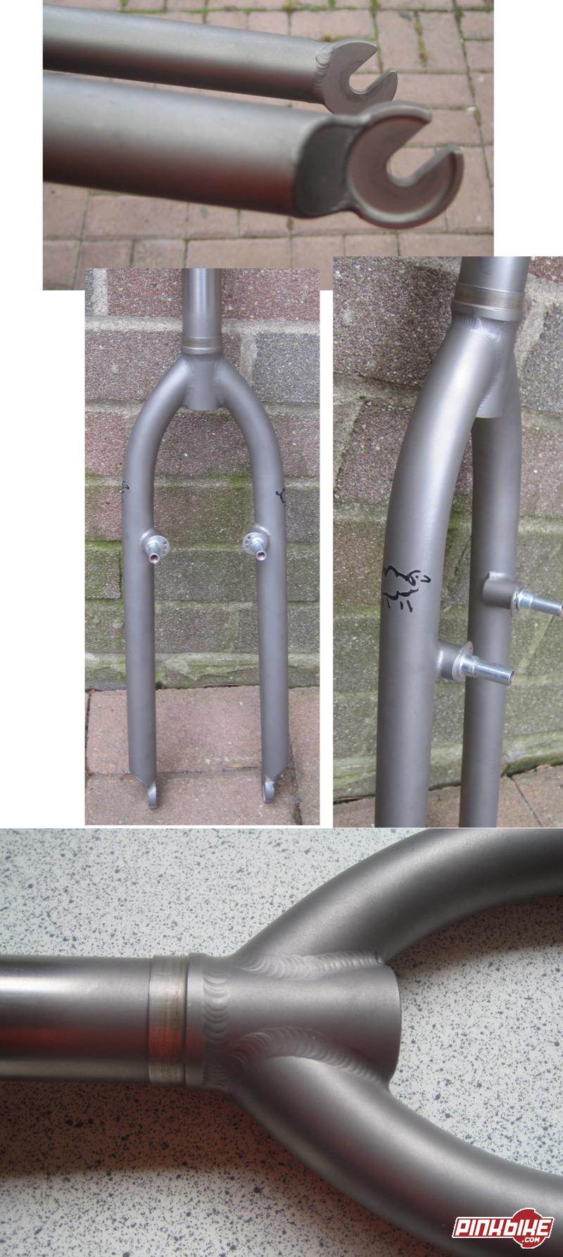 black sheep titanium fork