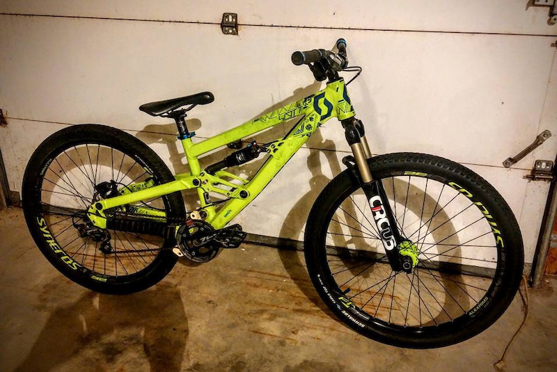 Scott discount slopestyle bike