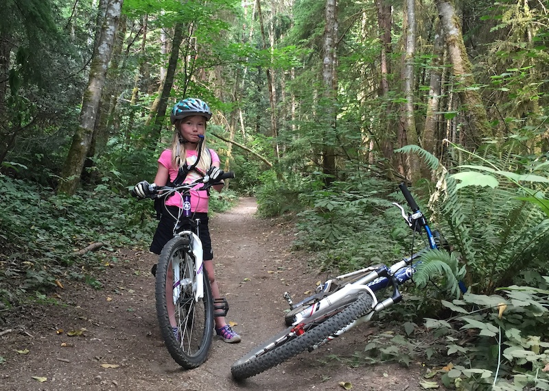 Cascara Mountain Bike Trail Woodinville, Washington