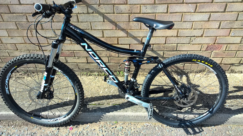 2012 Norco Fluid DX Full Sus 40mm travel Medium For Sale