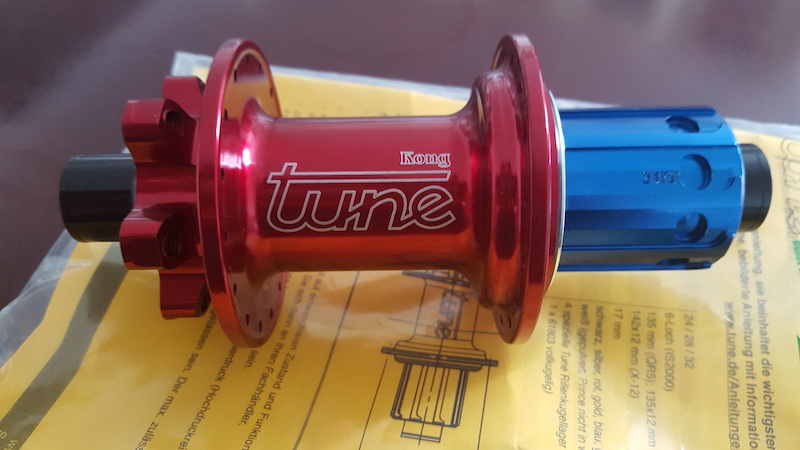 2015 Tune King and Kong Hubs 15/20mm front and X12 rear