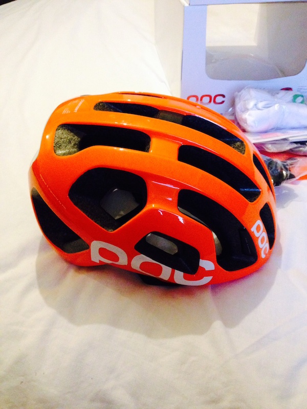 2014 POC Octal AVIP Road Orange Medium Cycling Helmet
