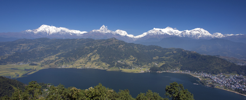 The Annapurna mountain range. Most of the Yak Attack will take part here
