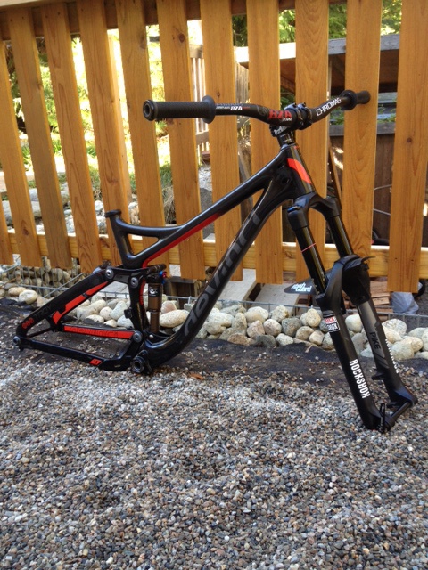 2015 Carbon Troy frameset with Pike RC fork