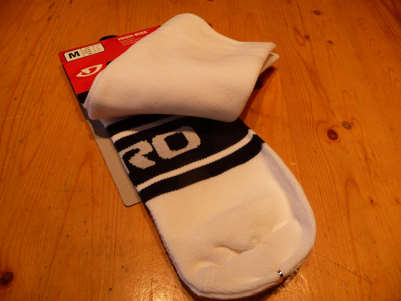 Giro High-Rise Cycling Sock.  Size M.
