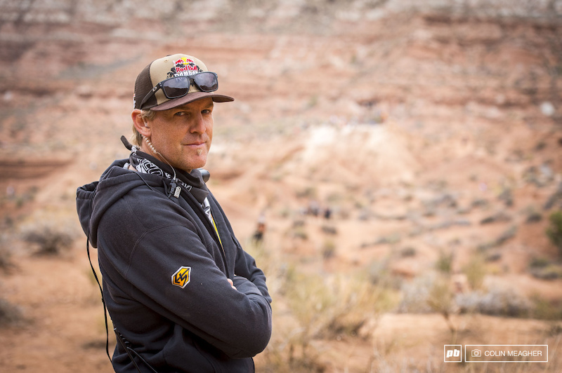 The brains of it all: Todd Barber. After 10 Rampage events, he knows how to make this thing tick.