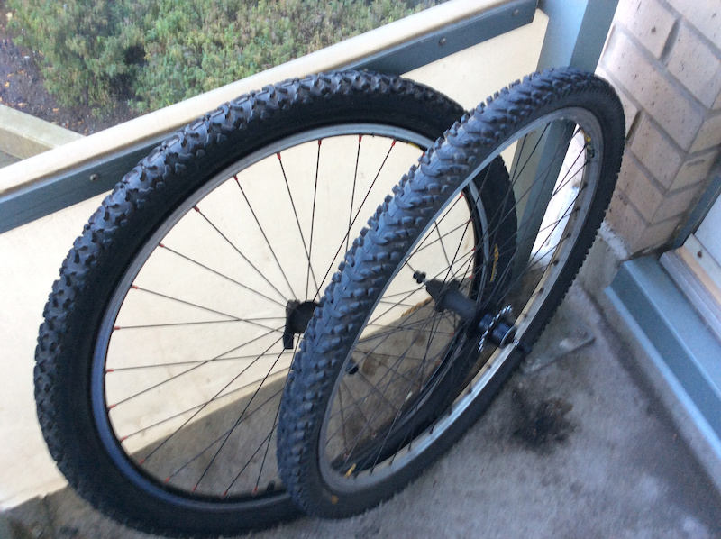 white mtb rims
