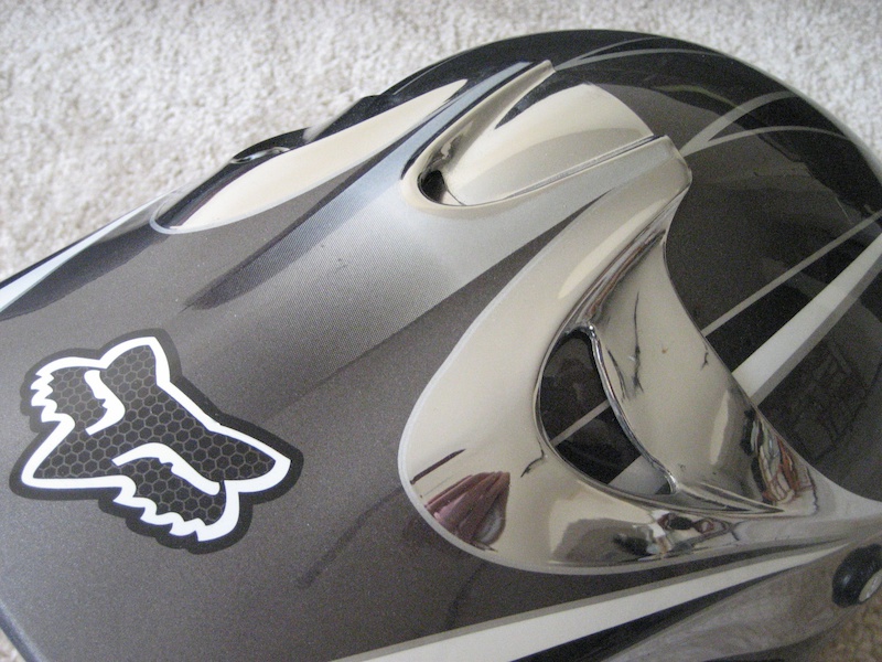 0 NOS Fox Racing Motocross Helmet. Medium