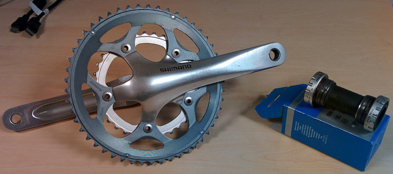 2007 Shimano FC-R600 Double Compact Cranks For Sale