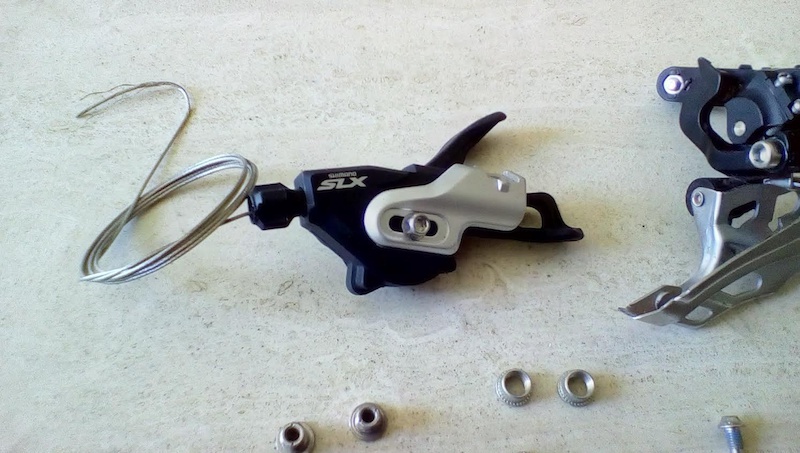 2014 SHIMANO DEORE Front Derailleur and SLX Shifter