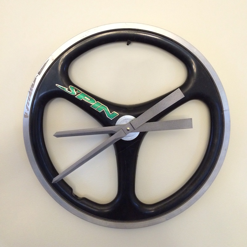 Spin Carbon Fiber 20" BMX Wheel Clock For Sale