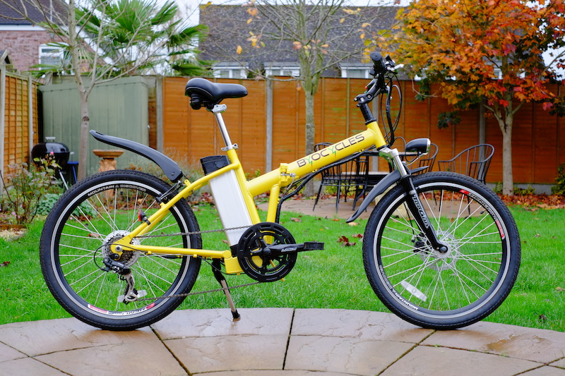 byocycle folding electric bike