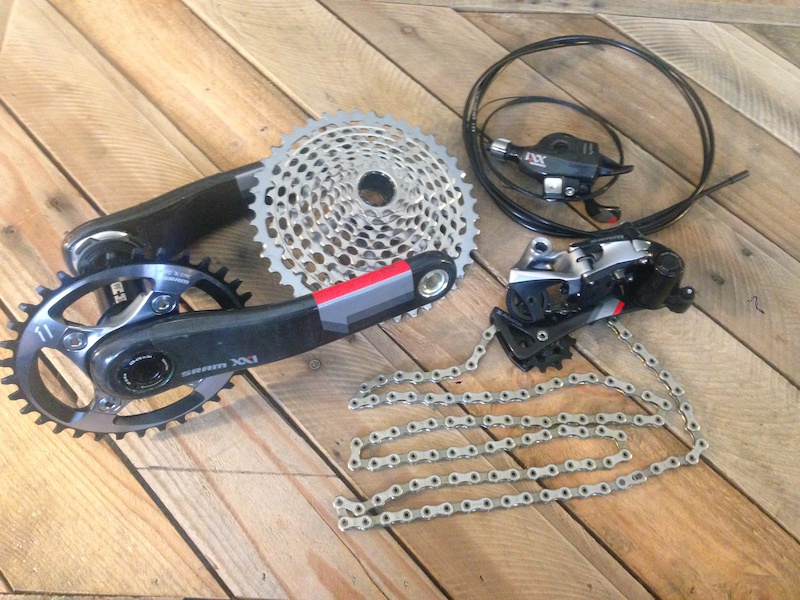 2014 xx1 Group Full Drivetrain BB30 175mm For Sale