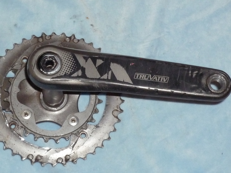0 sram XX crankset with rings and press fit bb