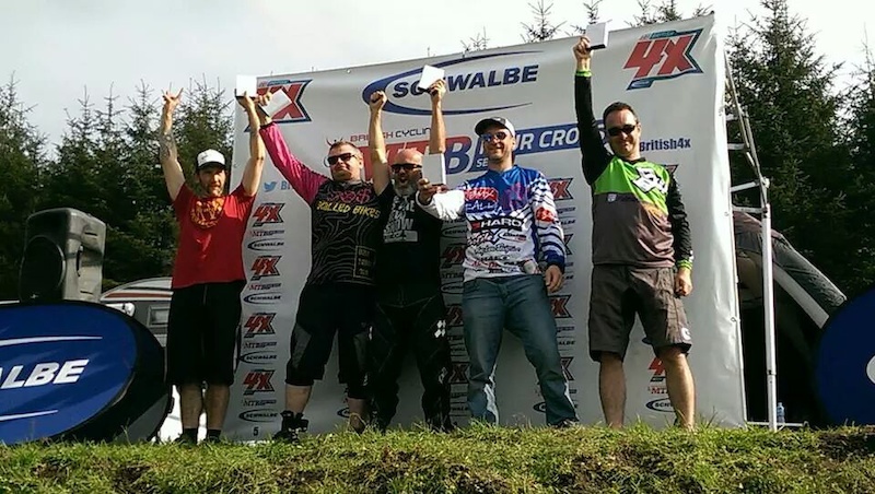 Afan 2014 NPS4X Vets Podium
5th place
my first podium