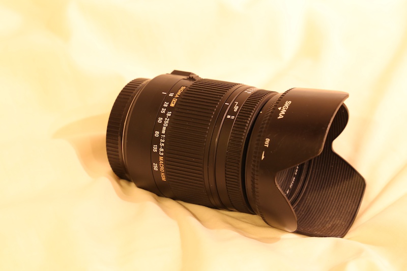 Sigma 18/250mm F3.5-6.3 DC MACRO OS Canon Fit lens