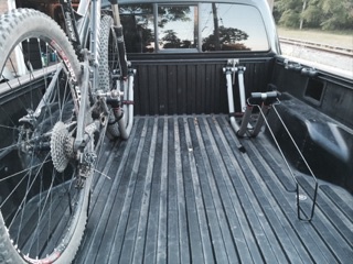 2015 Truck Mountain Bike Racks-No Front Tire Removal