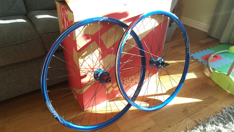 2015 Superstar Tactic AM TR 650B wheels FREE POSTAGE
