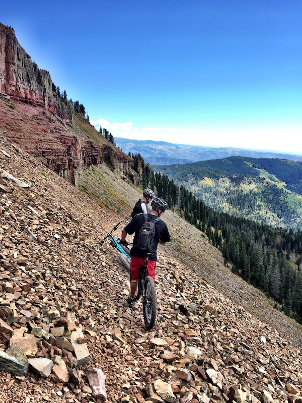 CT Sliderock Mountain Biking Trail Durango, CO