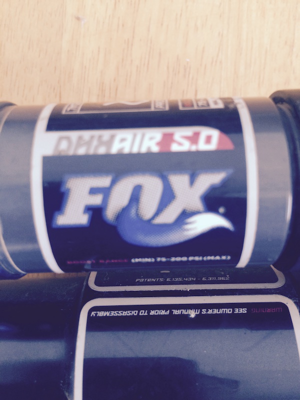 0 Fox DHX 5.0 Air