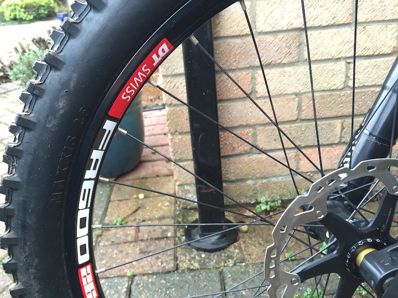 2015 DT Swiss FR600 Wheel set with Shimano Ice Tech Rotors