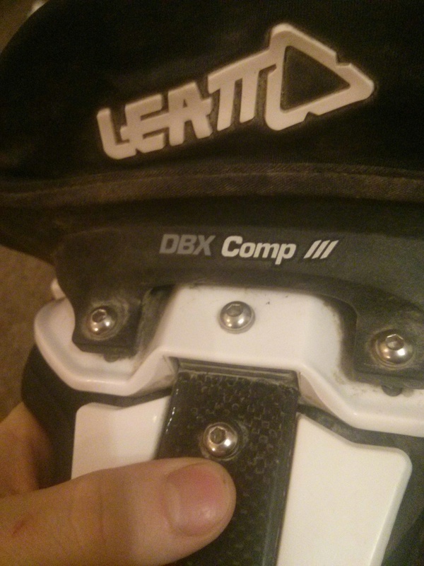 2013 Leatt DBX Comp III Neck Brace (SMALL)