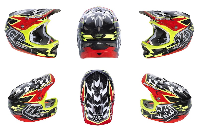 2015 Troy Lee D3 Team Red Helmet - Large - Cost £365