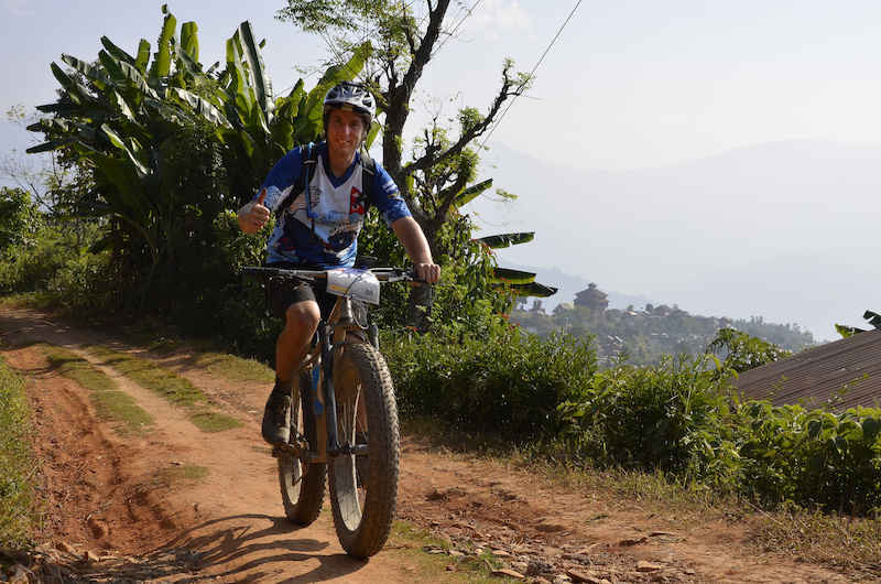 During the first 2 stages I took off my gloves and glasses on the long climbs to try and stay a bit cooler.