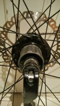 2015 Giant SX2 tubeless wheelset, Conti cyclocross tubes